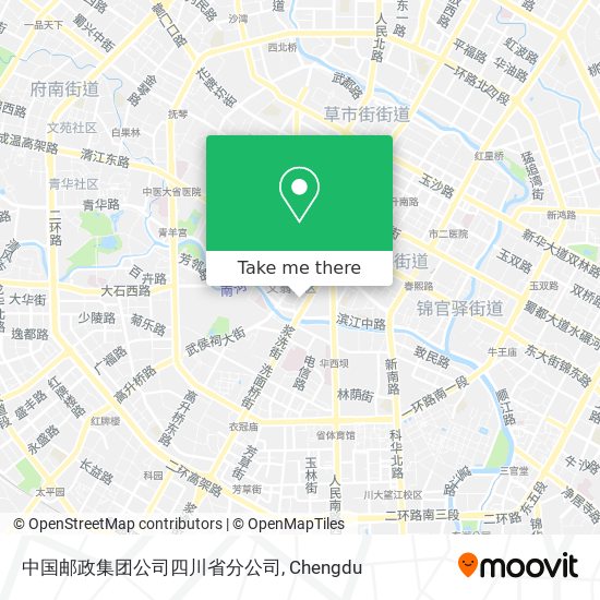 中国邮政集团公司四川省分公司 map