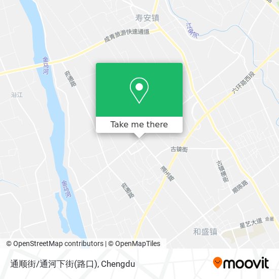 通顺街/通河下街(路口) map