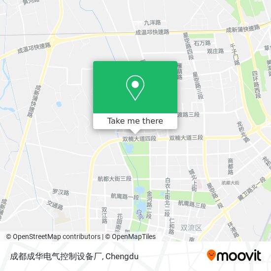 成都成华电气控制设备厂 map