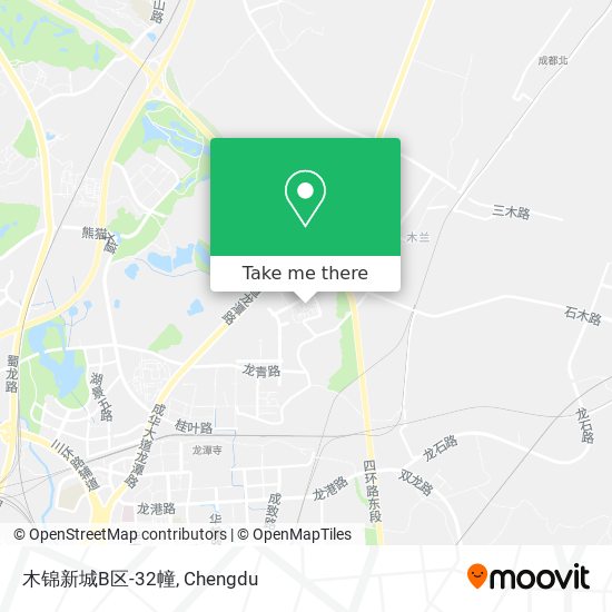 木锦新城B区-32幢 map