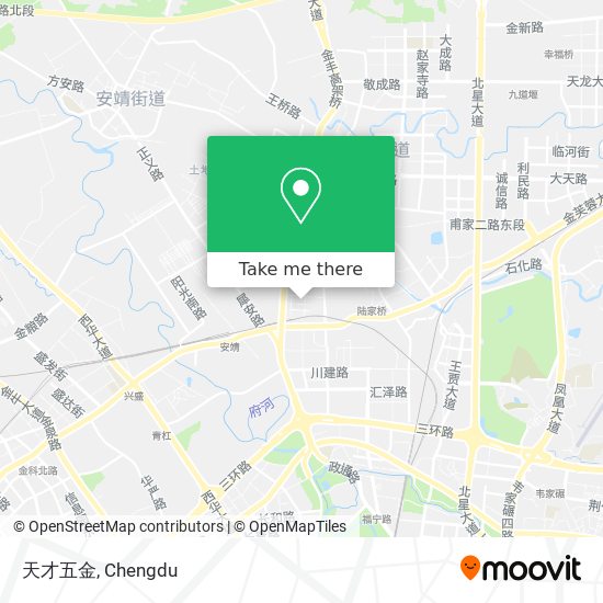 天才五金 map