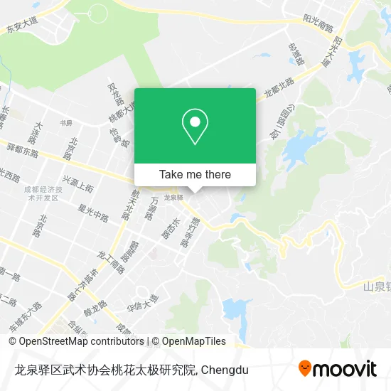 龙泉驿区武术协会桃花太极研究院 map