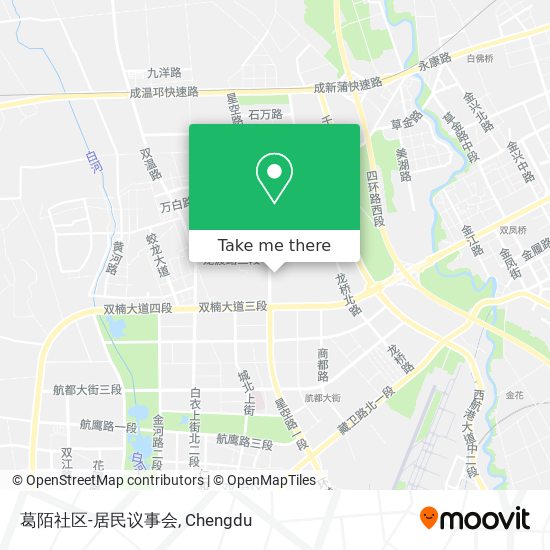 葛陌社区-居民议事会 map