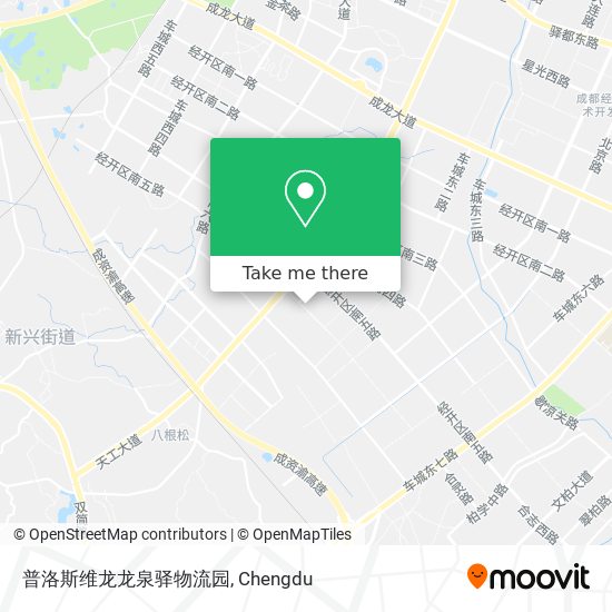 普洛斯维龙龙泉驿物流园 map