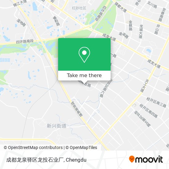 成都龙泉驿区龙投石业厂 map