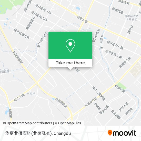 华夏龙供应链(龙泉驿仓) map