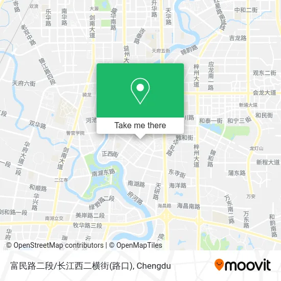 富民路二段/长江西二横街(路口) map