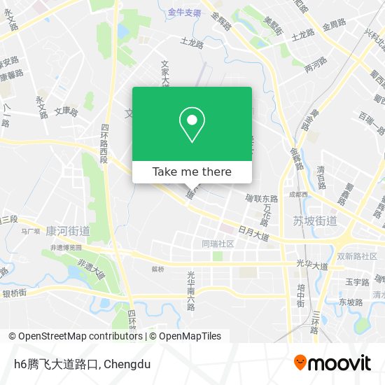 h6腾飞大道路口 map
