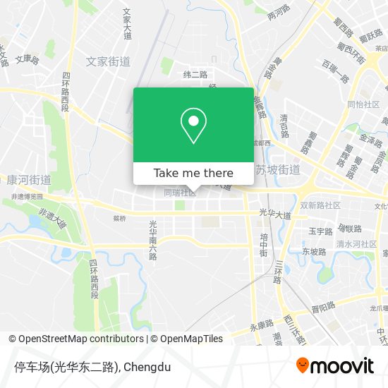 停车场(光华东二路) map