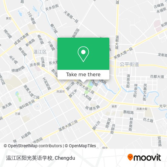 温江区阳光英语学校 map