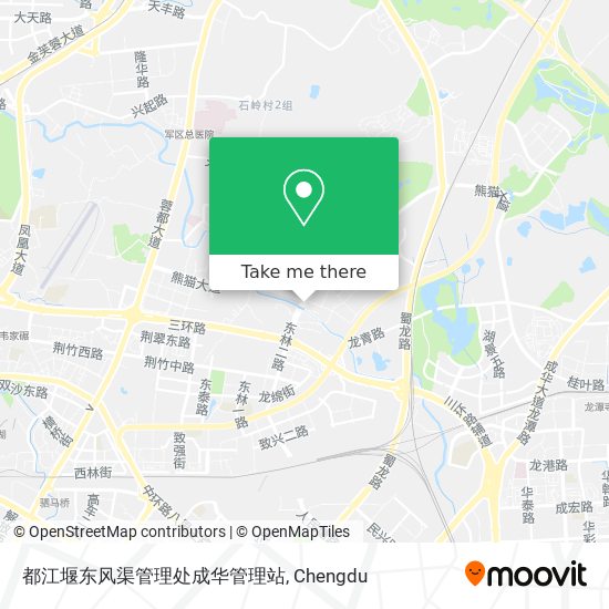 都江堰东风渠管理处成华管理站 map