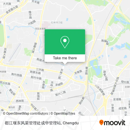 都江堰东风渠管理处成华管理站 map