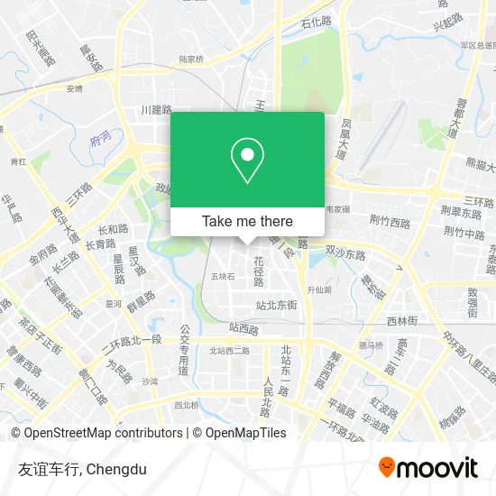 友谊车行 map