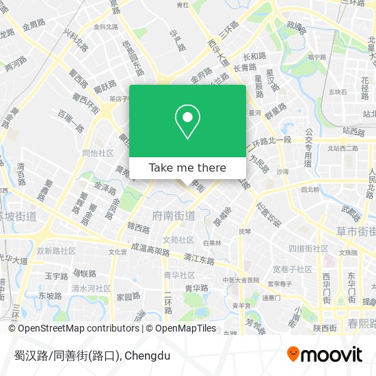 蜀汉路/同善街(路口) map