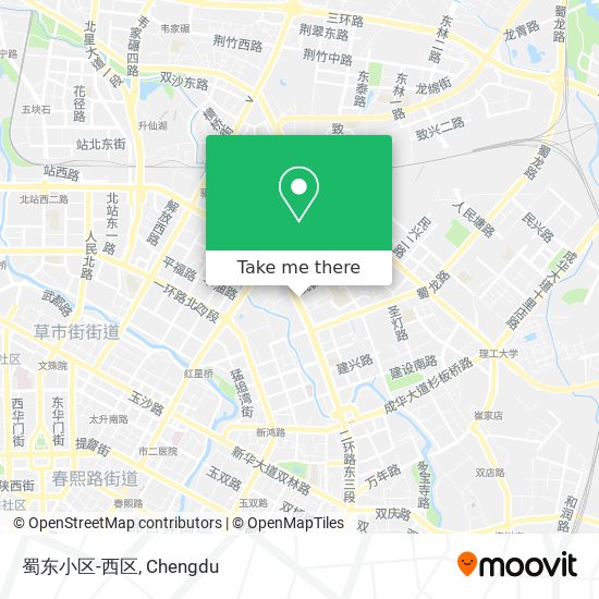 蜀东小区-西区 map