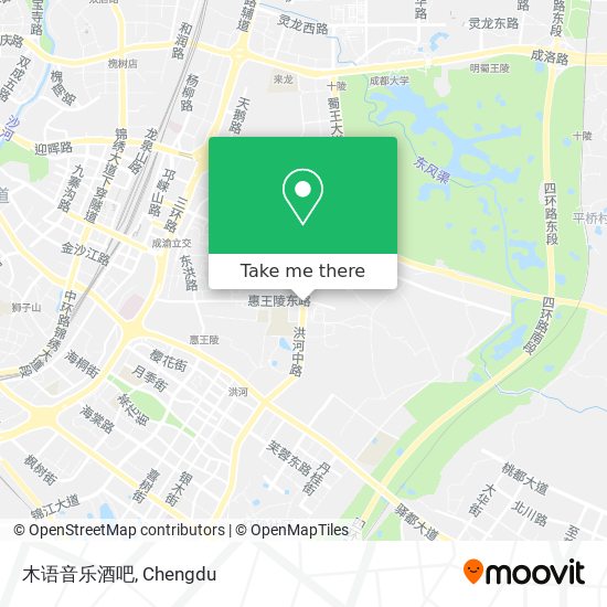 木语音乐酒吧 map