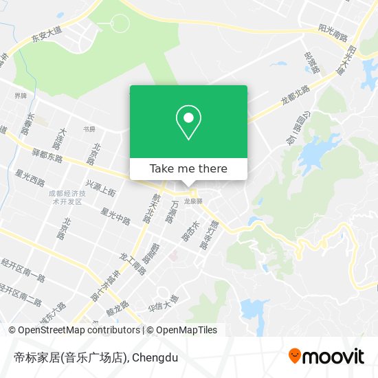 帝标家居(音乐广场店) map