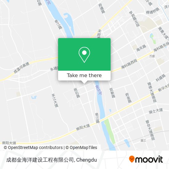 成都金海洋建设工程有限公司 map