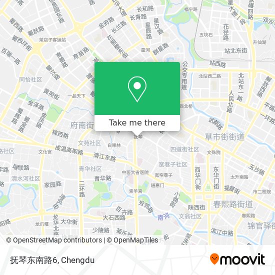 抚琴东南路6 map