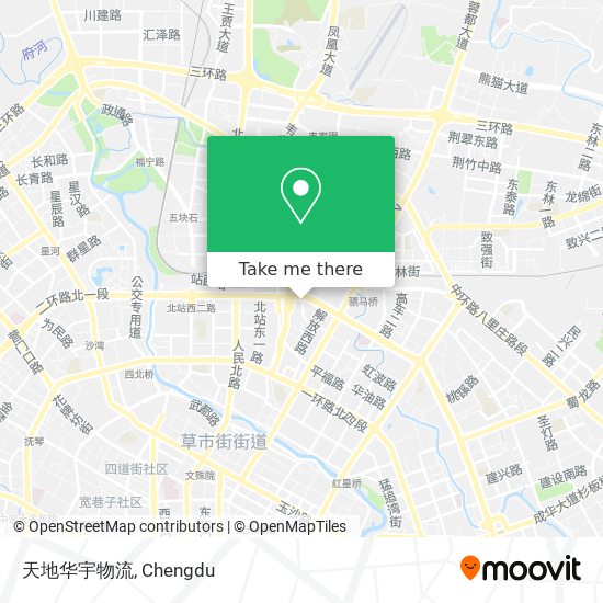 天地华宇物流 map