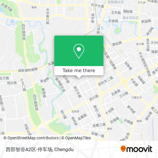 西部智谷A2区-停车场 map
