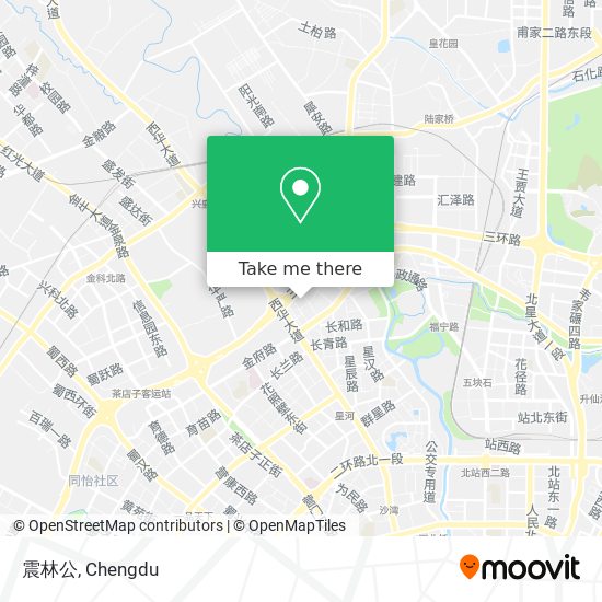 震林公 map