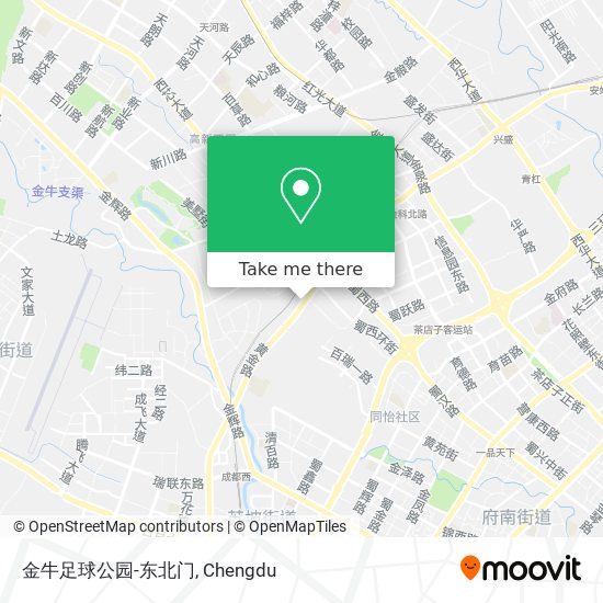 金牛足球公园-东北门 map