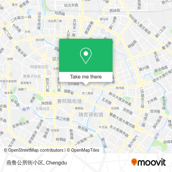燕鲁公所街小区 map