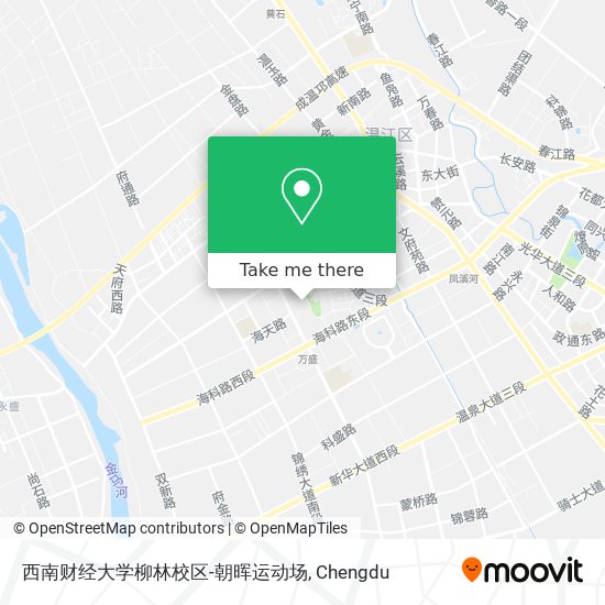 西南财经大学柳林校区-朝晖运动场 map