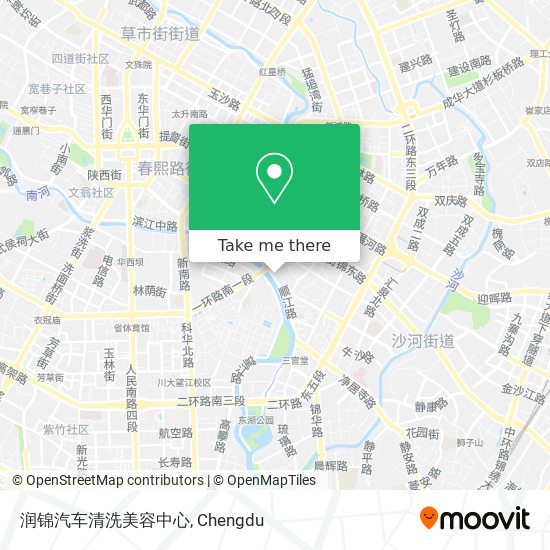 润锦汽车清洗美容中心 map