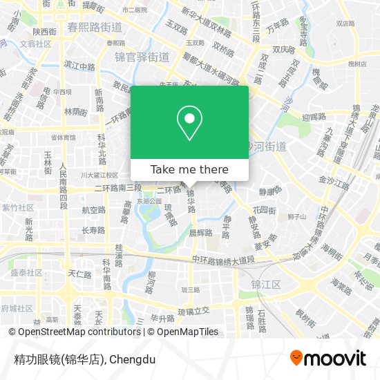 精功眼镜(锦华店) map