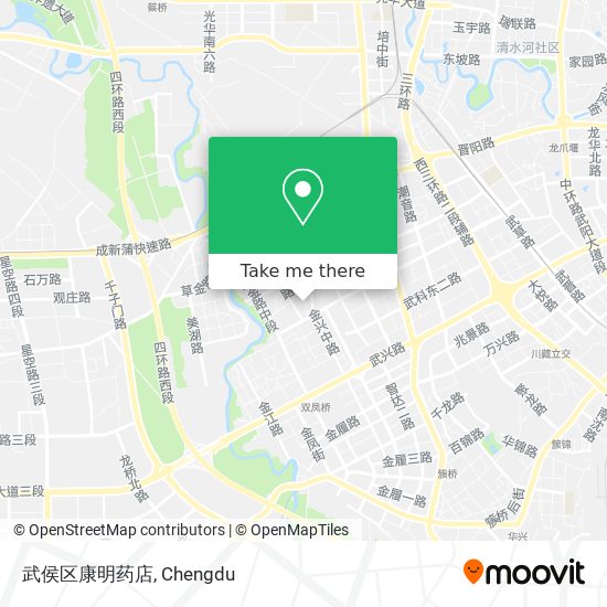 武侯区康明药店 map
