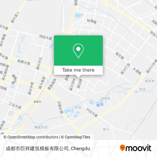 成都市巨祥建筑模板有限公司 map