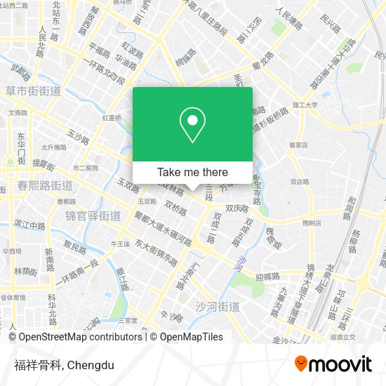 福祥骨科 map