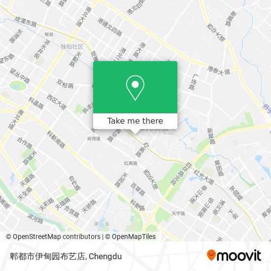 郫都市伊甸园布艺店 map