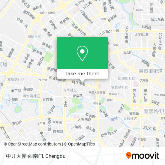 中开大厦-西南门 map