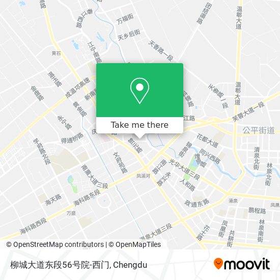柳城大道东段56号院-西门 map