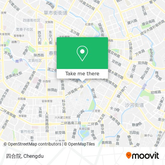 四合院 map