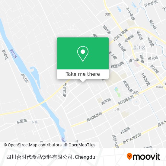 四川合时代食品饮料有限公司 map