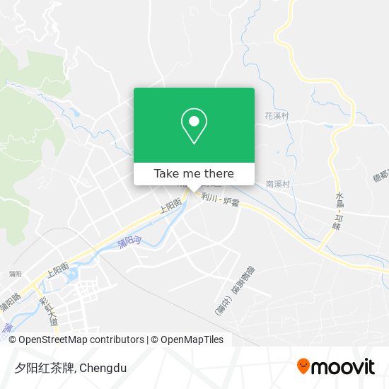 夕阳红茶牌 map