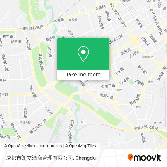 成都市朗立酒店管理有限公司 map