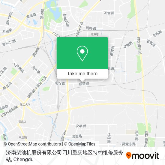 济南柴油机股份有限公司四川重庆地区特约维修服务站 map
