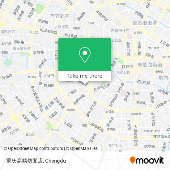 重庆高精切面店 map