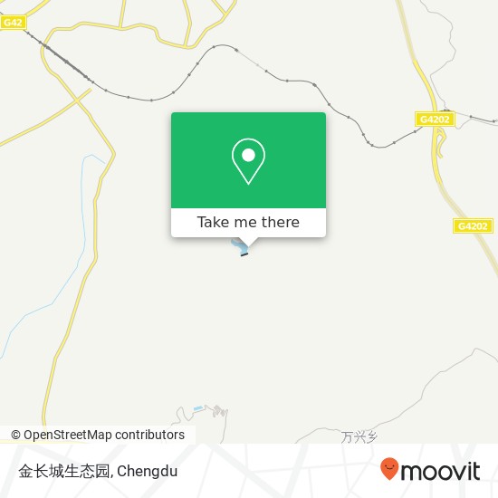 金长城生态园 map
