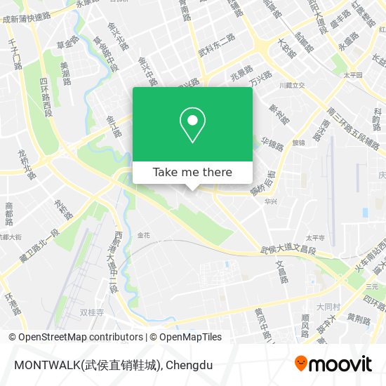 MONTWALK(武侯直销鞋城) map