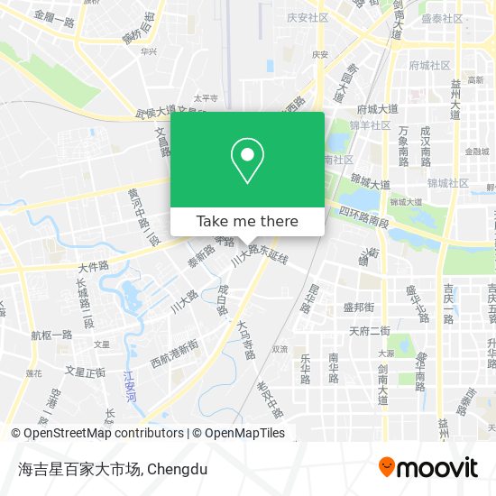 海吉星百家大市场 map