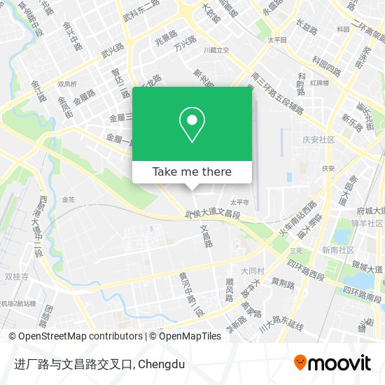 进厂路与文昌路交叉口 map