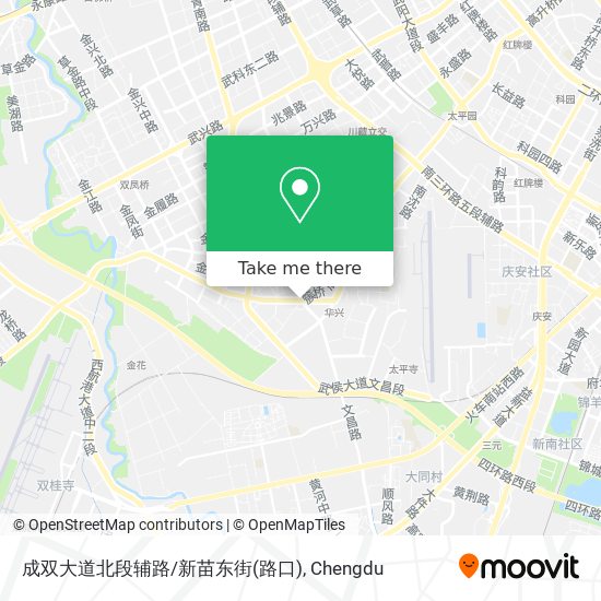 成双大道北段辅路/新苗东街(路口) map