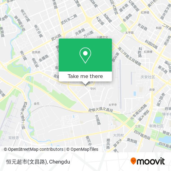 恒元超市(文昌路) map