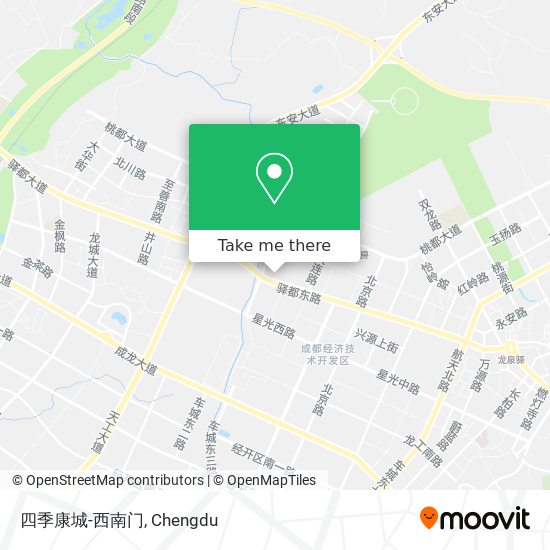 四季康城-西南门 map